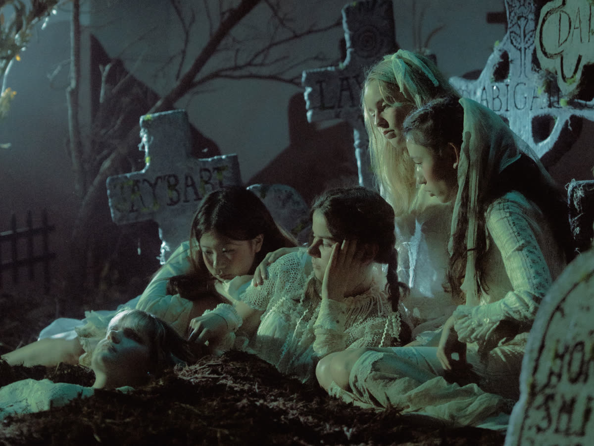 Cinematic scene from the 48 Hills film production